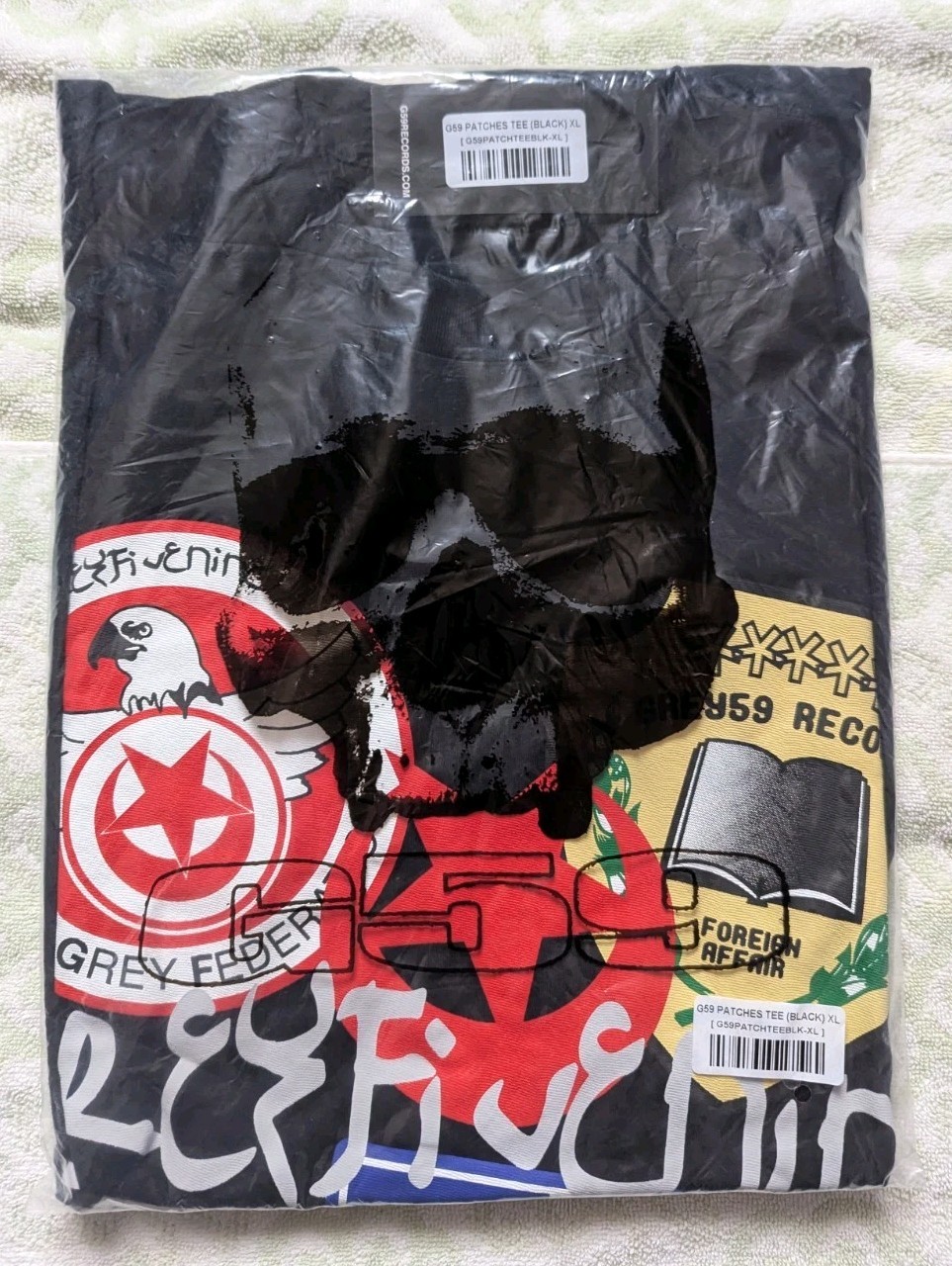 Brand New Authentic Suicideboys G59 PATCHES TEE BLACK Sz XL $uicideboy$ G59