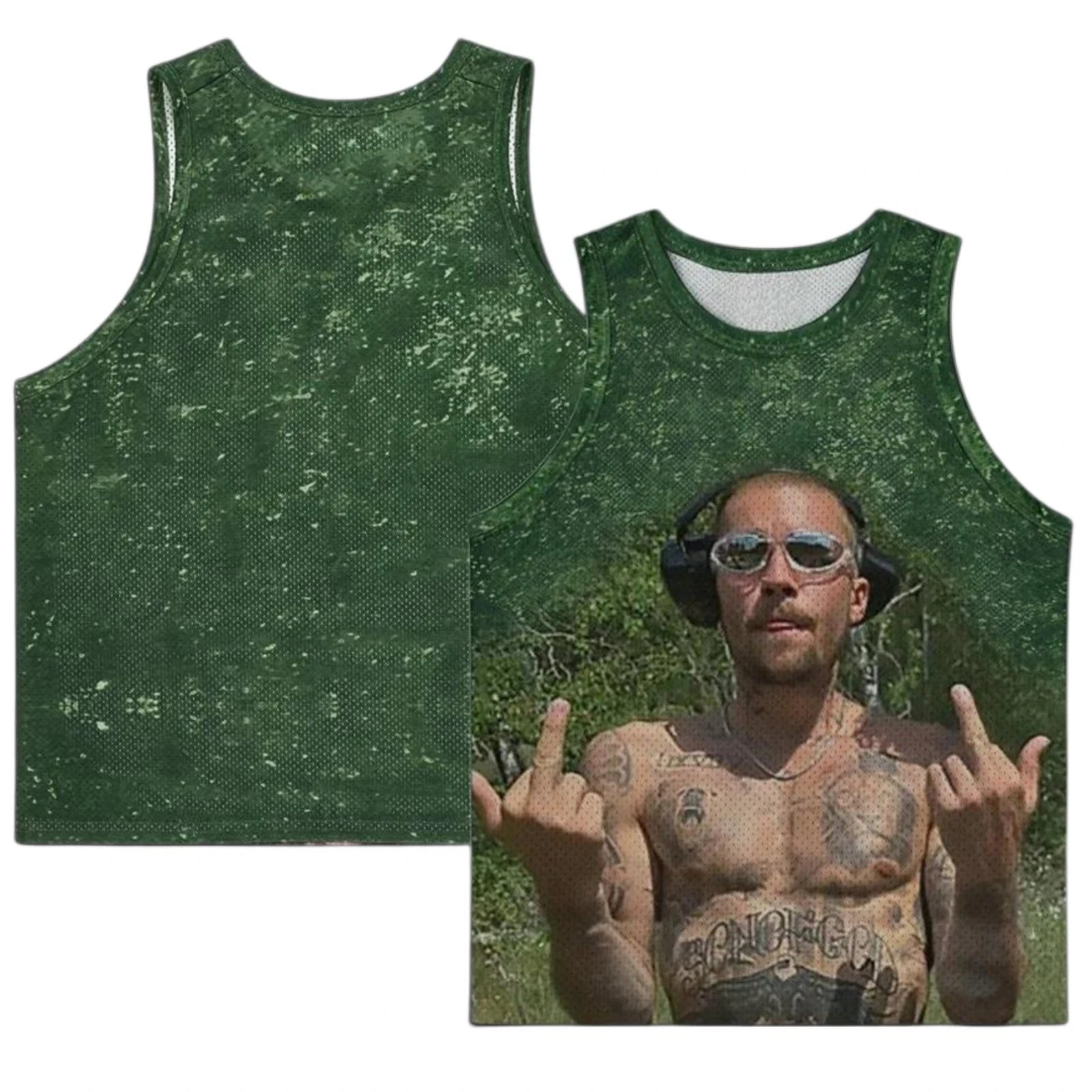 Justin Bieber 2026 Festival 3D Tank Top 2-sides BM2784