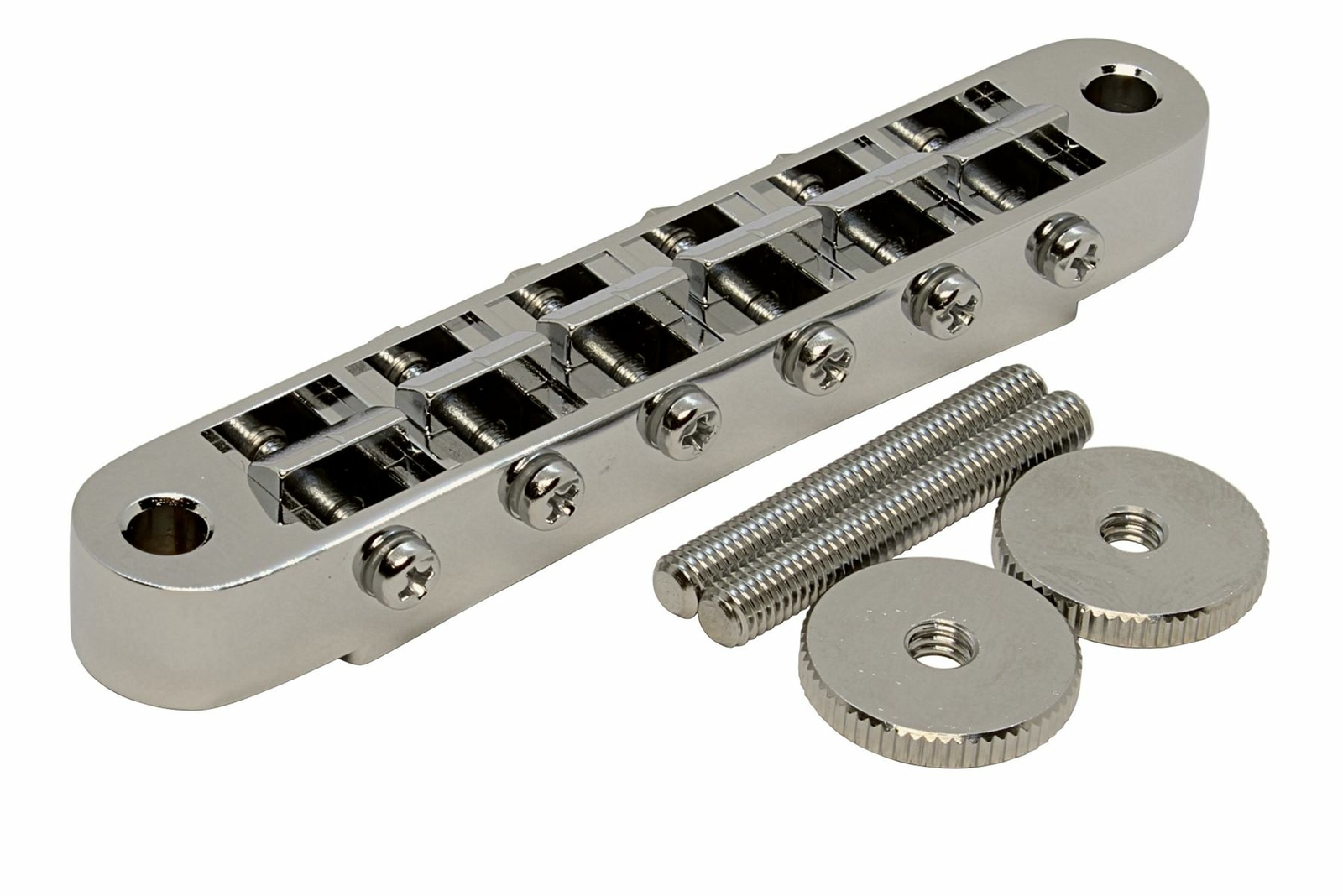 GOTOH GE-103B Guitar Bridge with M4 theaded posts Nickel