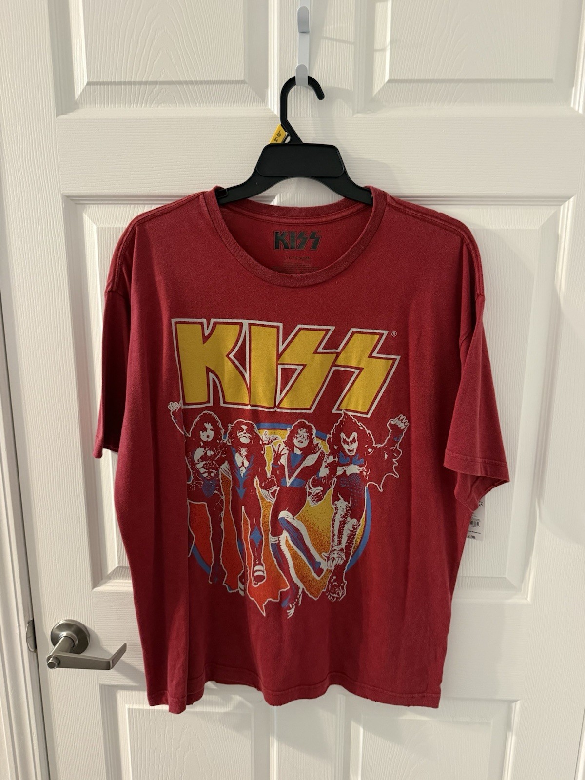 KISS Greatest Hits T-Shirt (LARGE 42/44) 60% Cotton 40% Polyester NEW WITH TAGS