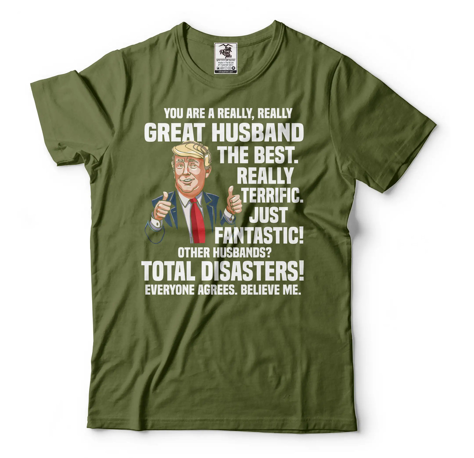 Great Husband Shirt Husband Political T-Shirt Trump Lover Husband Tee gallery