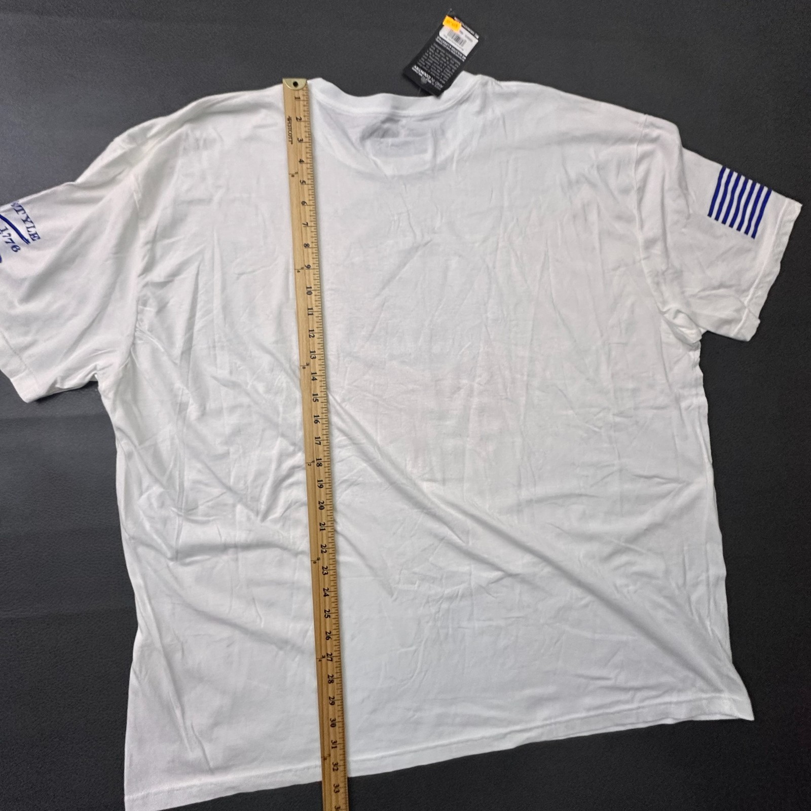 Grunt Style T Shirt Mens 4XL White American Spartan Military Patriotic Army NWT gallery