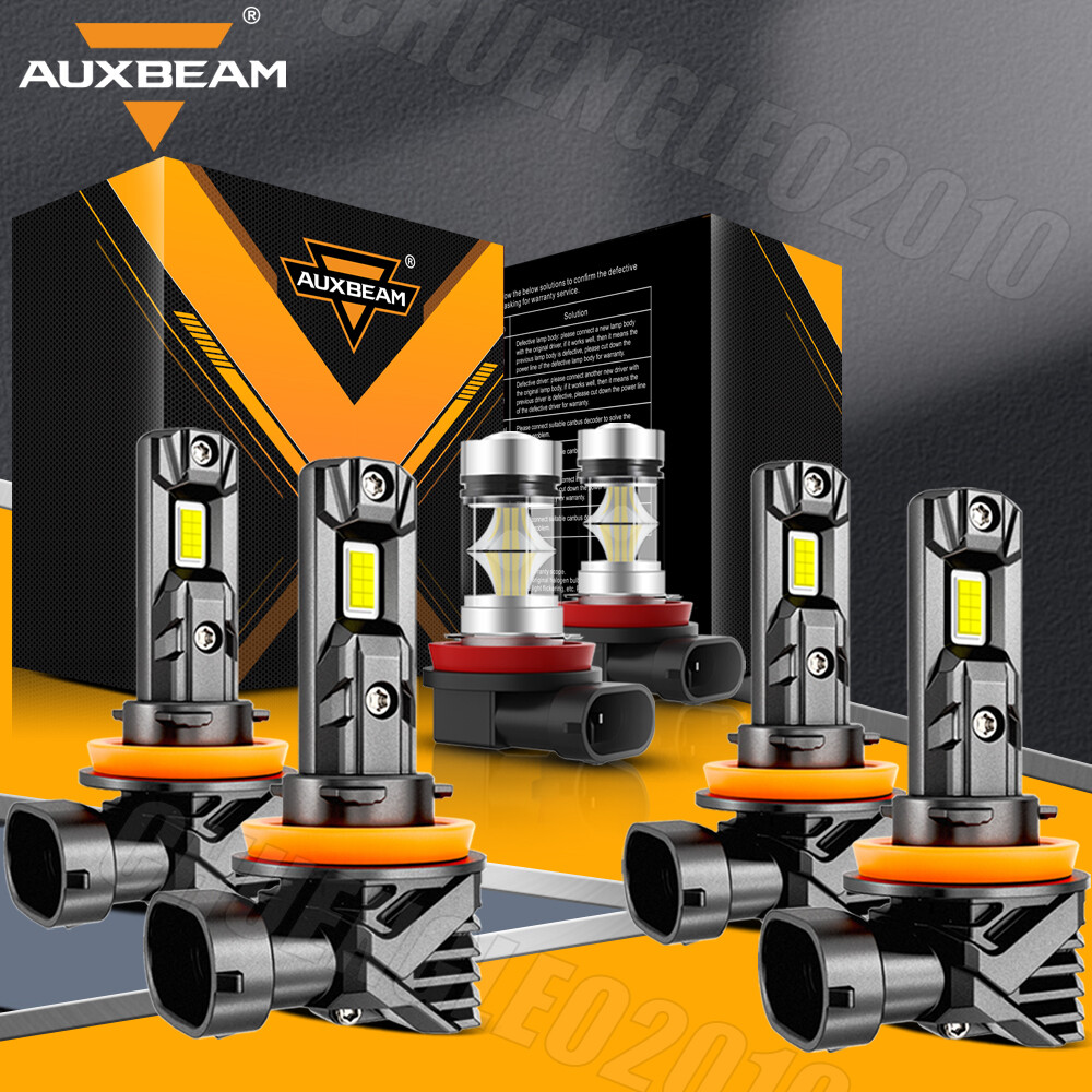 For Buick Verano 2012-2017 AUXBEAM Canbus Combo LED Headlight High/Low+Fog Light