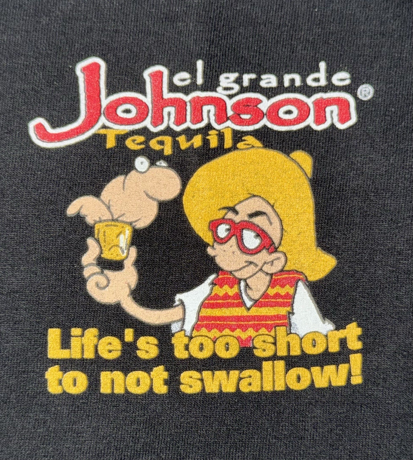 Big Johnson El Grande Tequila T-shirt Size XL X-large TT1 gallery