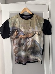 Bugatchi Men’s Creation’ Short Sleeve Shirt Size M