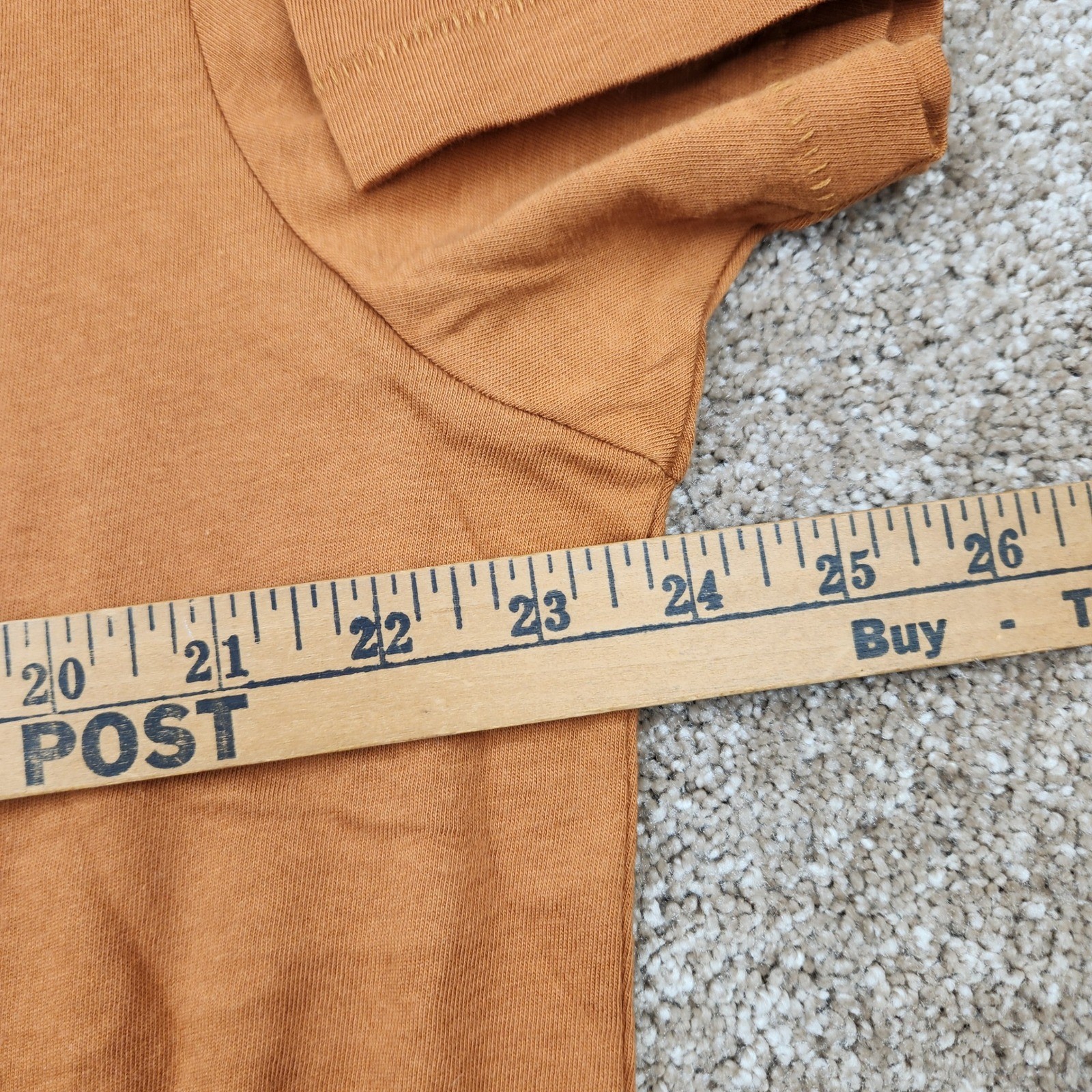 Aeropostale Mens XL Burnt Orange Aero New York City Graphic T-Shirt NWT 2331 gallery