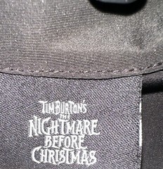 The Nightmare Before Christmas Button Down Shirt Giant Merchandising Men’s XL