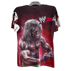 3 WWE Ultimate Warrior Shirts Preowned Size Medium Wrestlemania wwf aew roh wcw