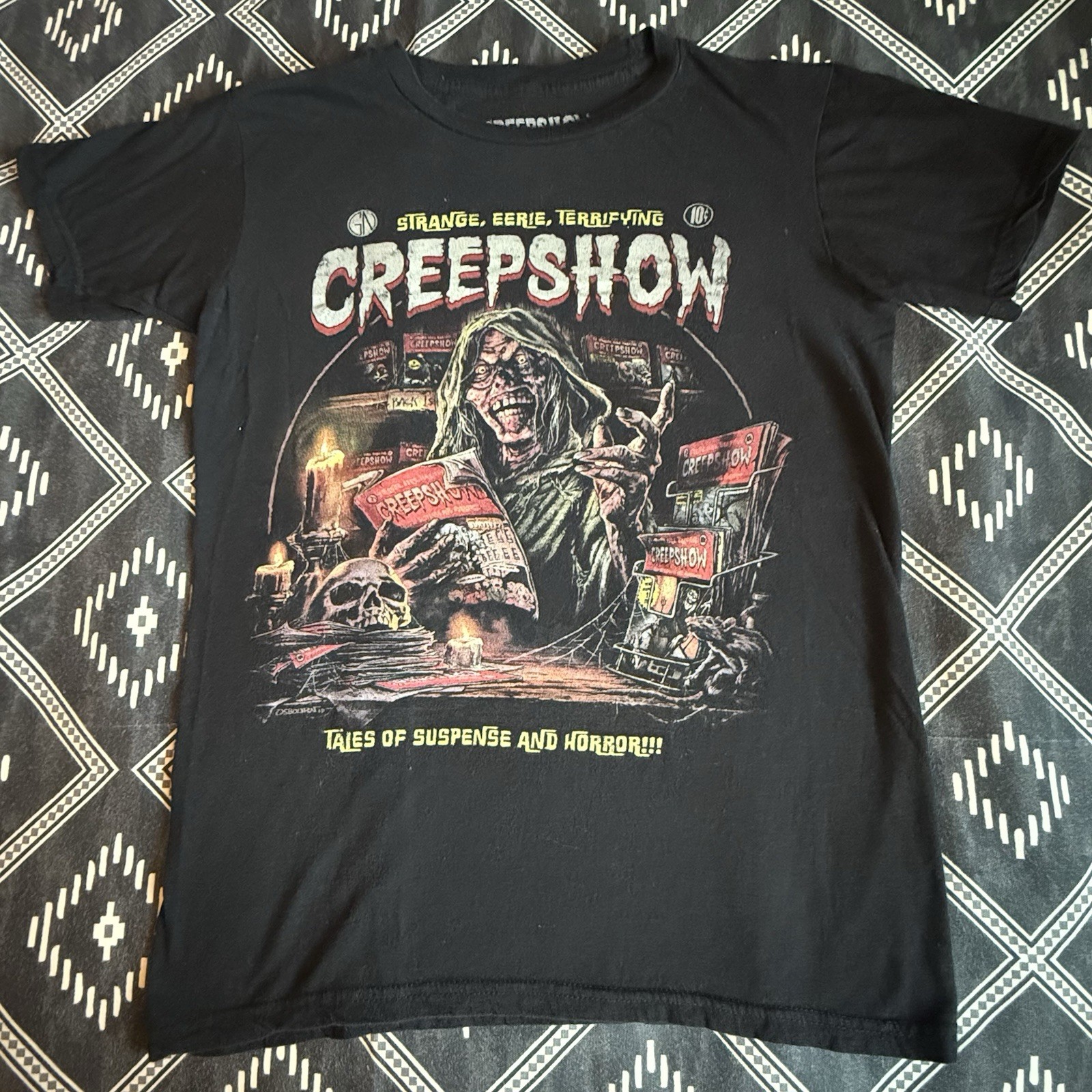CREEPSHOW TV Horror Anthology T-Shirt 2020. (Ladies) SMALL Fright Rags Preowned gallery