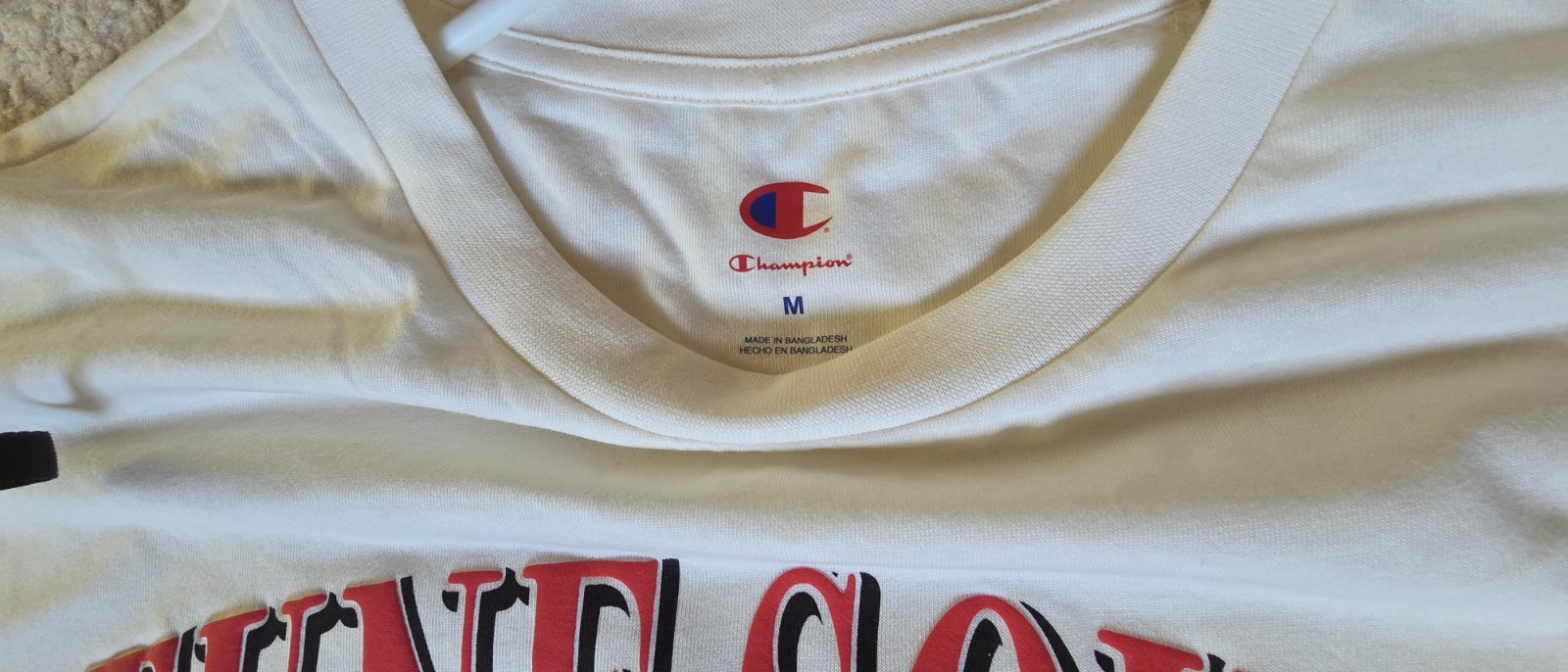 Champion Men’s M White Tune Squad Space Jam Looney Tunes Cotton Crew T-Shirt gallery
