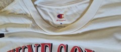 Champion Men’s M White Tune Squad Space Jam Looney Tunes Cotton Crew T-Shirt