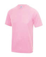 Personalised Custom Just Cool AWDis T-Shirt Text Logo Casual Gym Unisex JC001