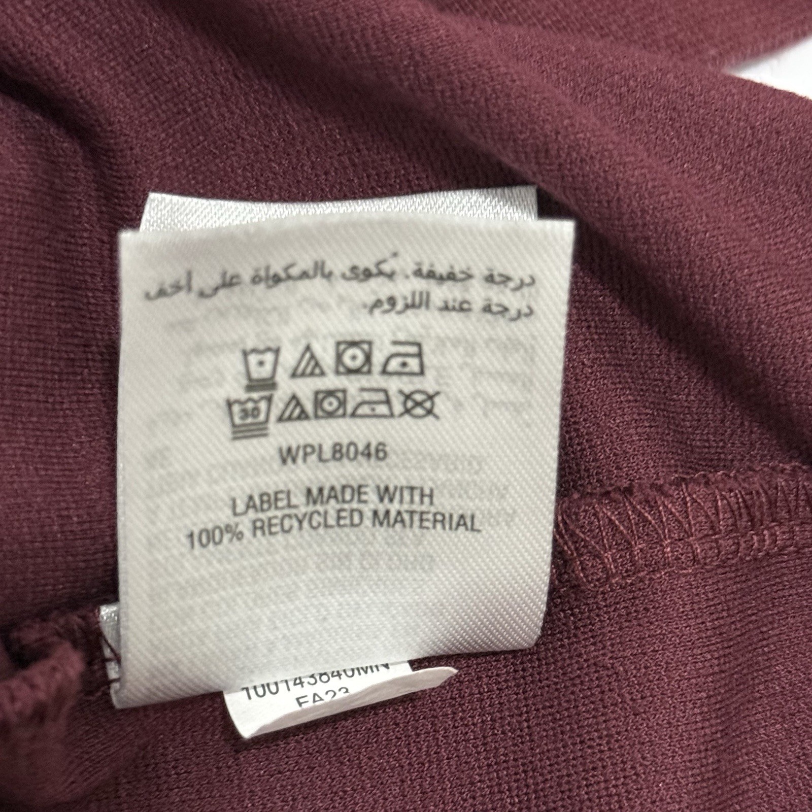 Alfani Stretch Crewneck T-Shirt in a burgundy/maroon Sz-XXL gallery
