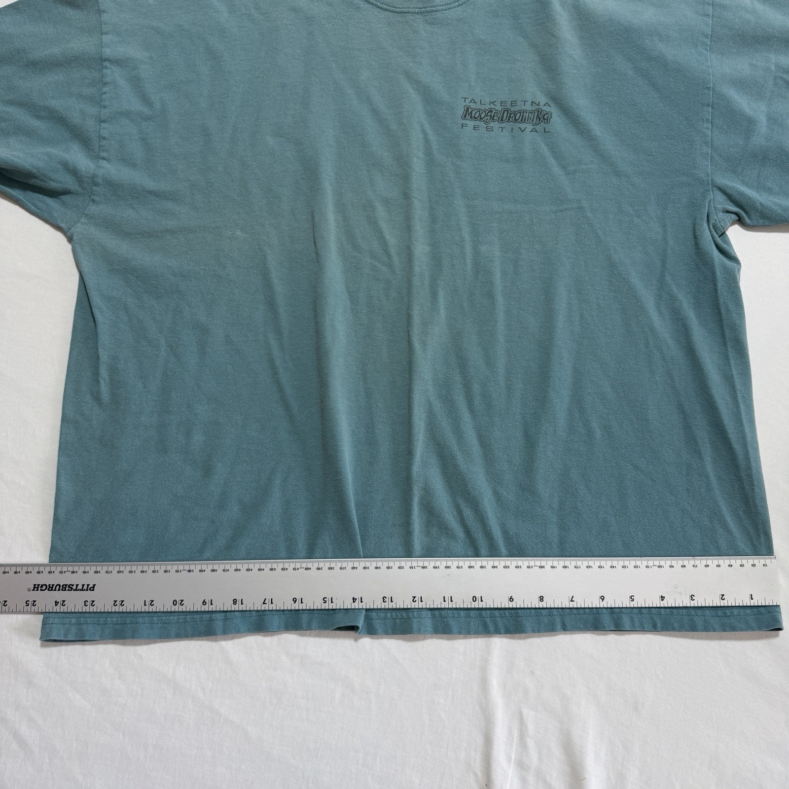 Talkeetna Moose Dropping Festival Vintage Tee Hanes Beefy-T 2XL Alaska gallery