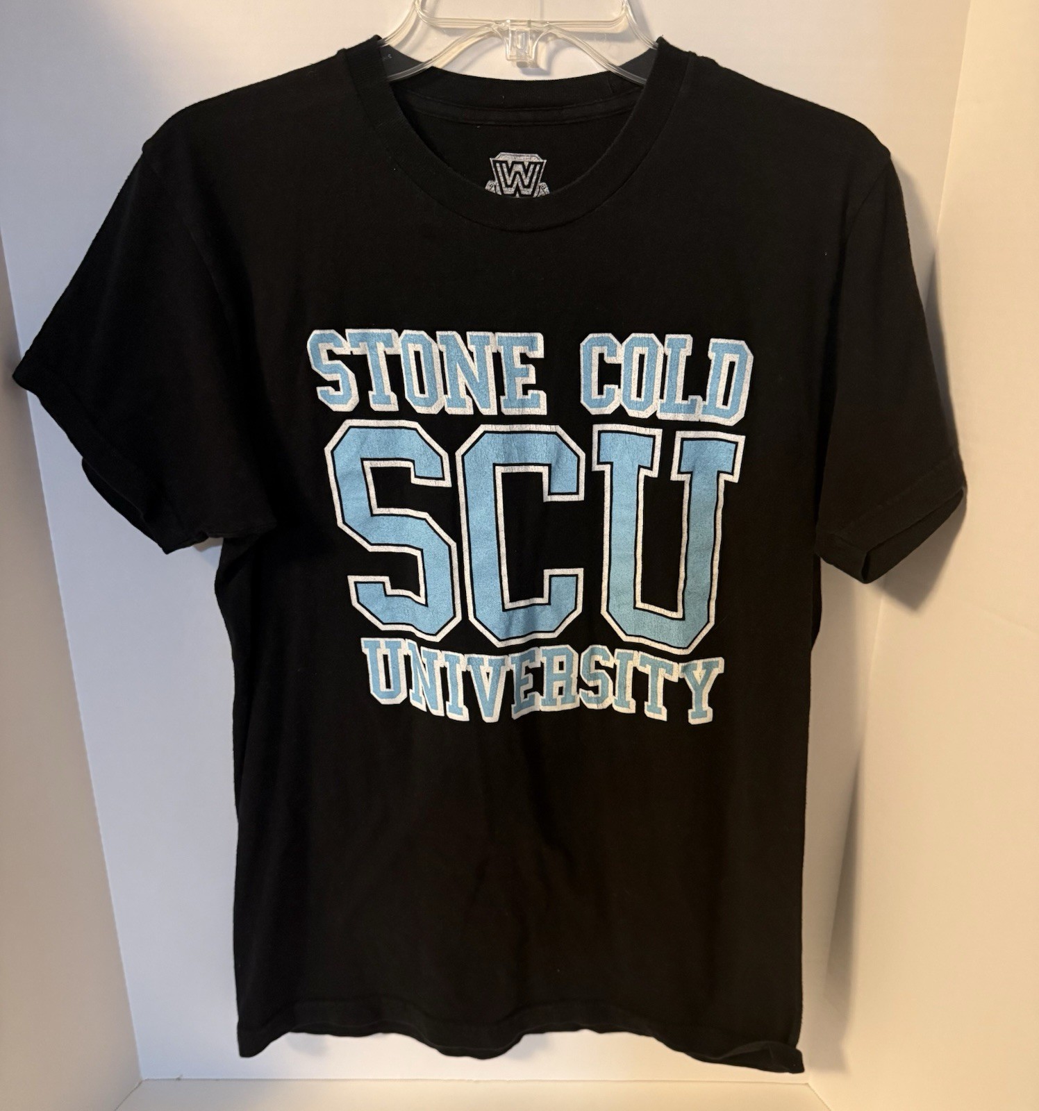 Stone Cold Steve Austin Men's T-Shirt SCU Stone Cold University Size M A7 gallery