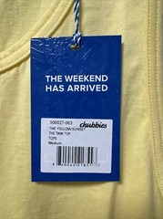 NWT Chubbies 2 Tank Tops Medium