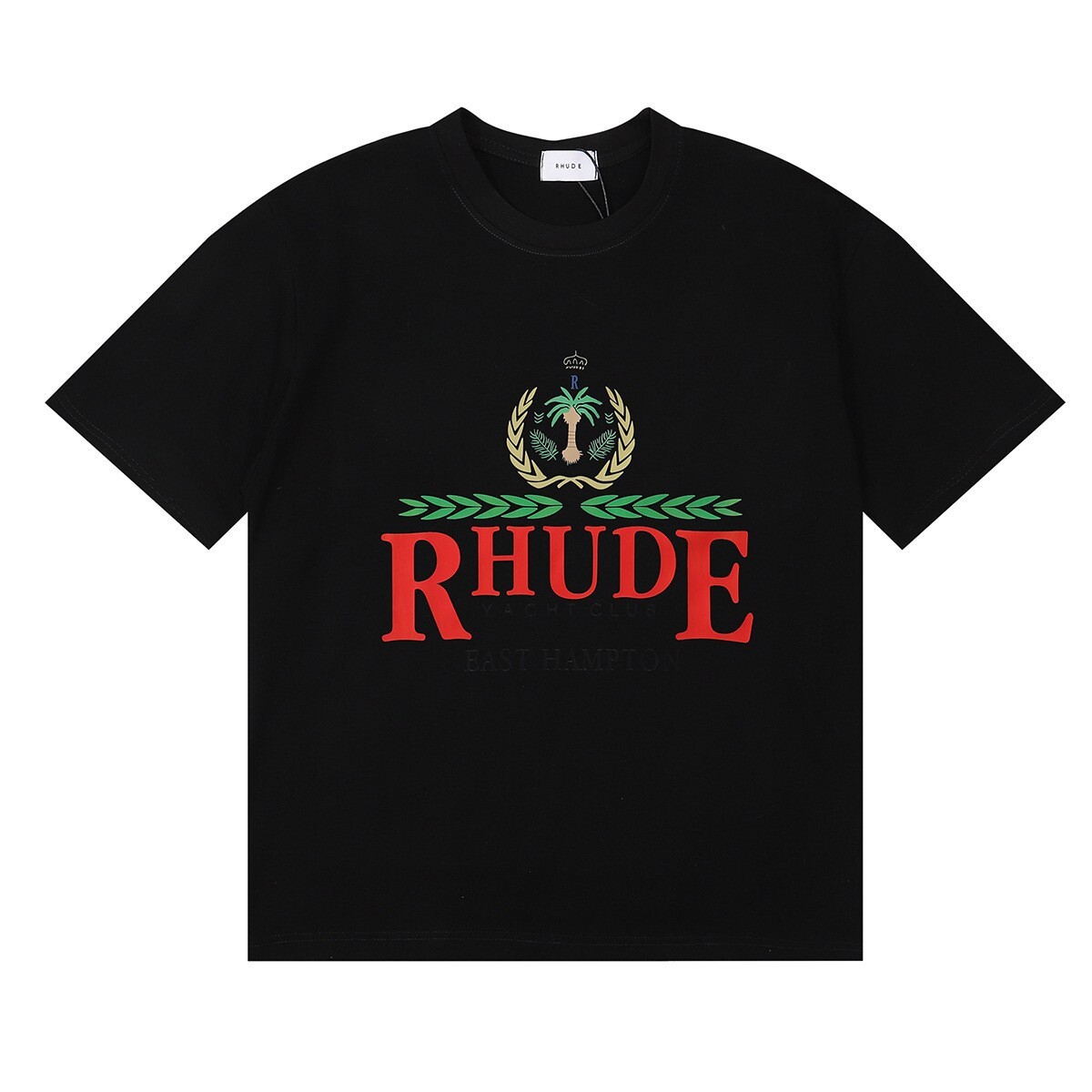 43STYLE RHUDE Men High Quality Leisure Cotton Short Sleeve Polo T-Shirt S-2XL gallery