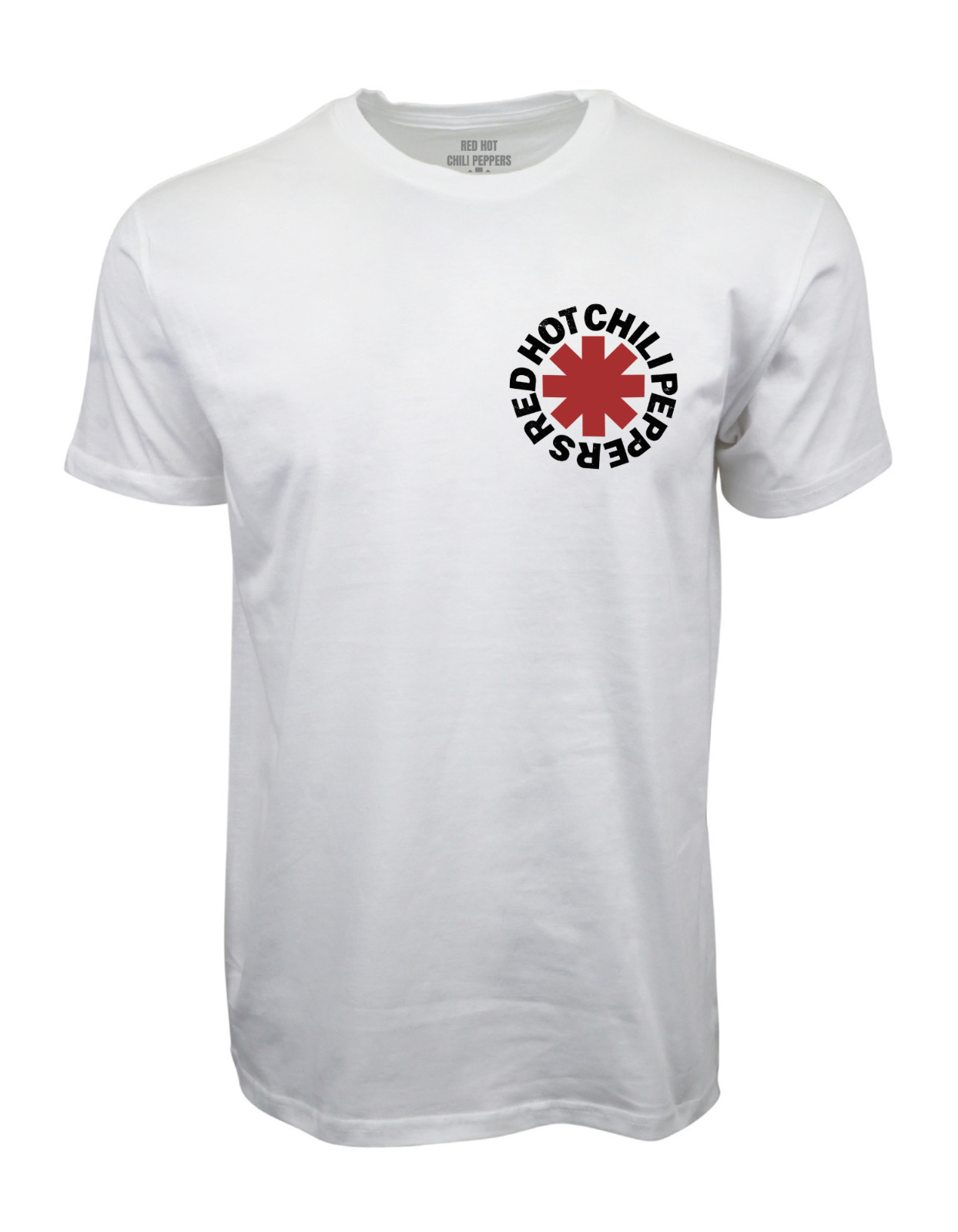 RED HOT CHILI PEPPERS UNISEX ADULT T SHIRT WHITE gallery