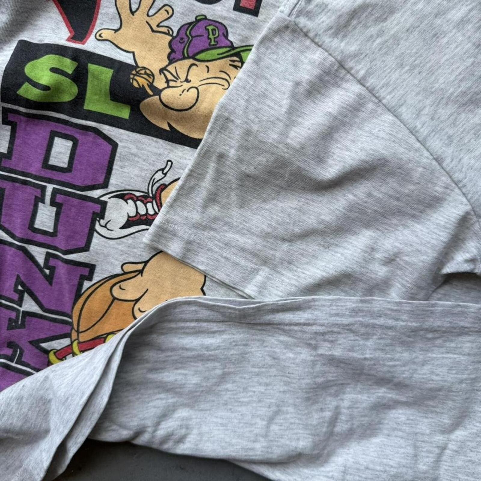 Vintage 1993 Popeye Basketball Tee gallery