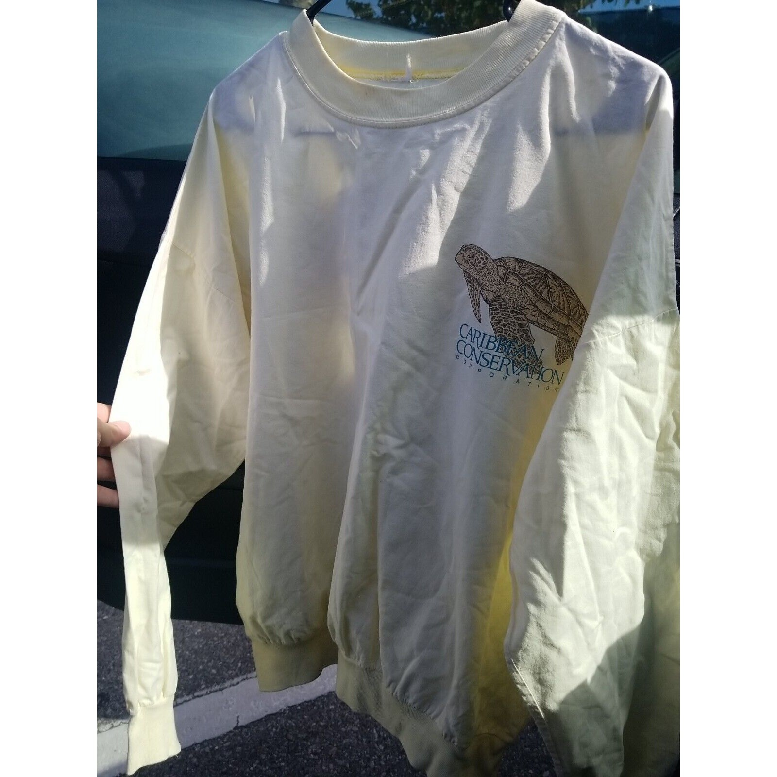 Vintage 80s Florida Sea Turtle Shirt 1986 Florida Double Sided Ocean Sea Life