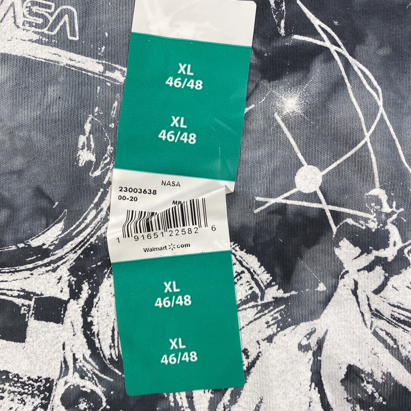 Nasa Shirt Mens xl gray tye dye astronaut outerspace graphic space suit ship gallery