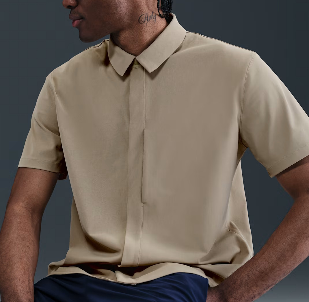 Nike 24.7 Mens PerfectStretch Dri-FIT Snap-Down Top - HQ6958 253 - Size: L - NWT gallery