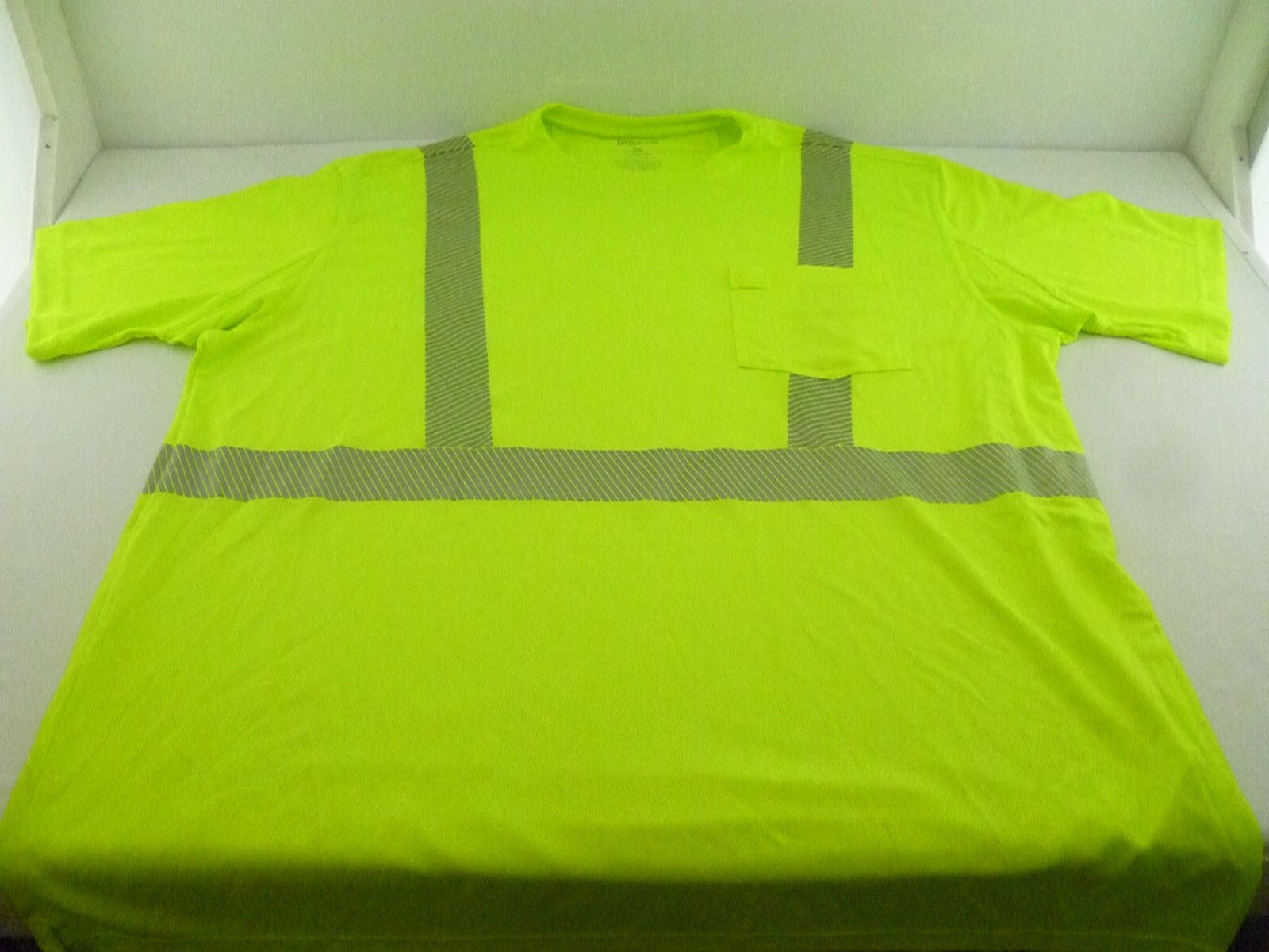 NEW Men’s Duluth Trading Co Hi Vis Tee Shirt- Safety Green, 2XL