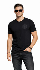 Versace Jeans Couture Retro Emblem T-Shirt Cotton Shirt Tee Top Crew Neck L