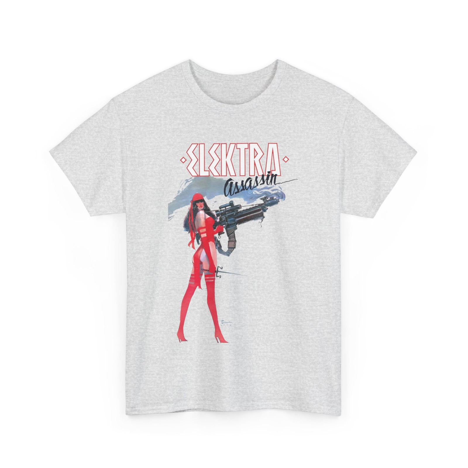 Elektra Assassin T-Shirt Bill Sienkiewicz Art Frank Miller Marvel Comics Graphic gallery