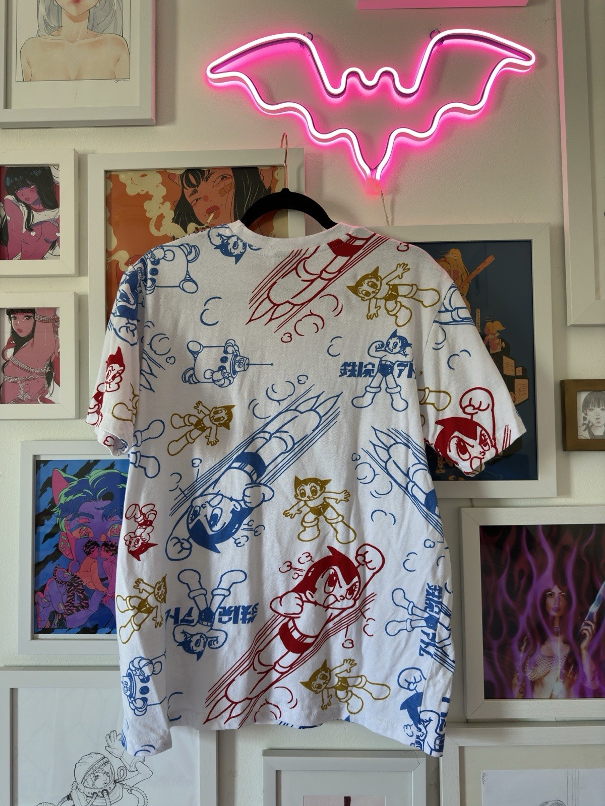 Astro Boy T Shirt App Mighty Atom Lot 29 Anime Manga Japan White L gallery