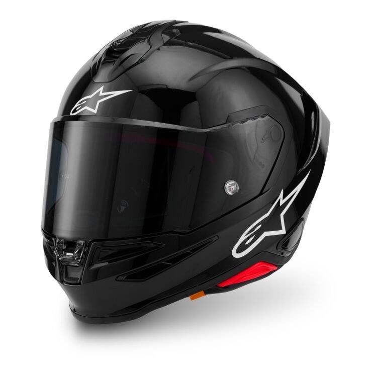 Alpinestars S R7 Helmet Black Glossy Size S Small