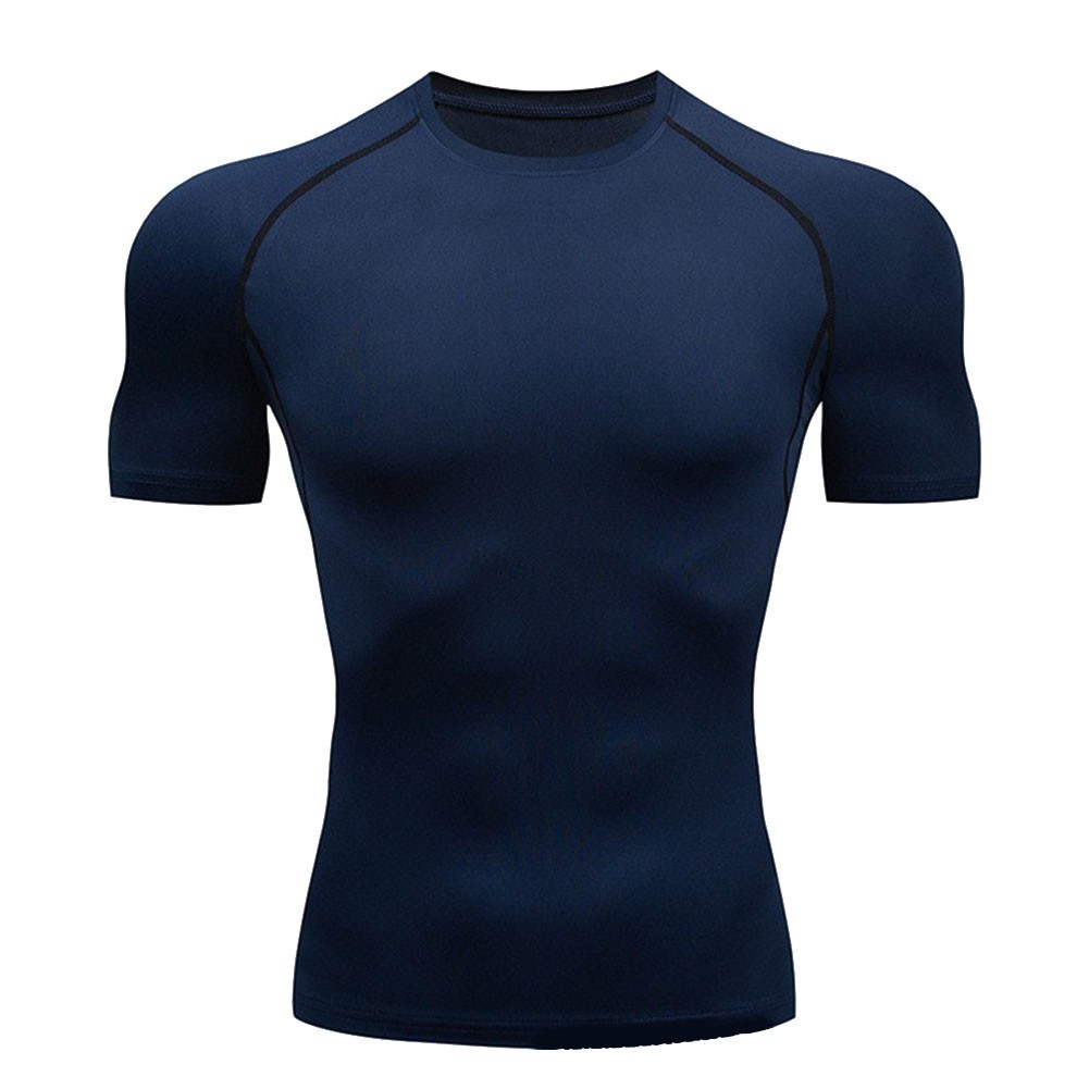 Men's Easy Care Tight Top Polyester Round Neck for All Season Activities gallery