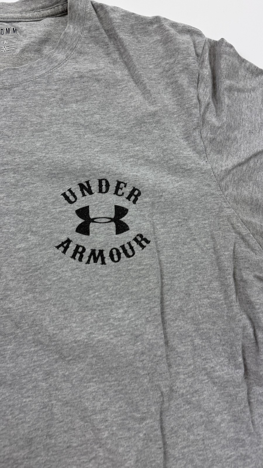 Under Armour Shirt Mens Medium Gray Deer Antler HC Graphic Tee Hunting Outdoor gallery