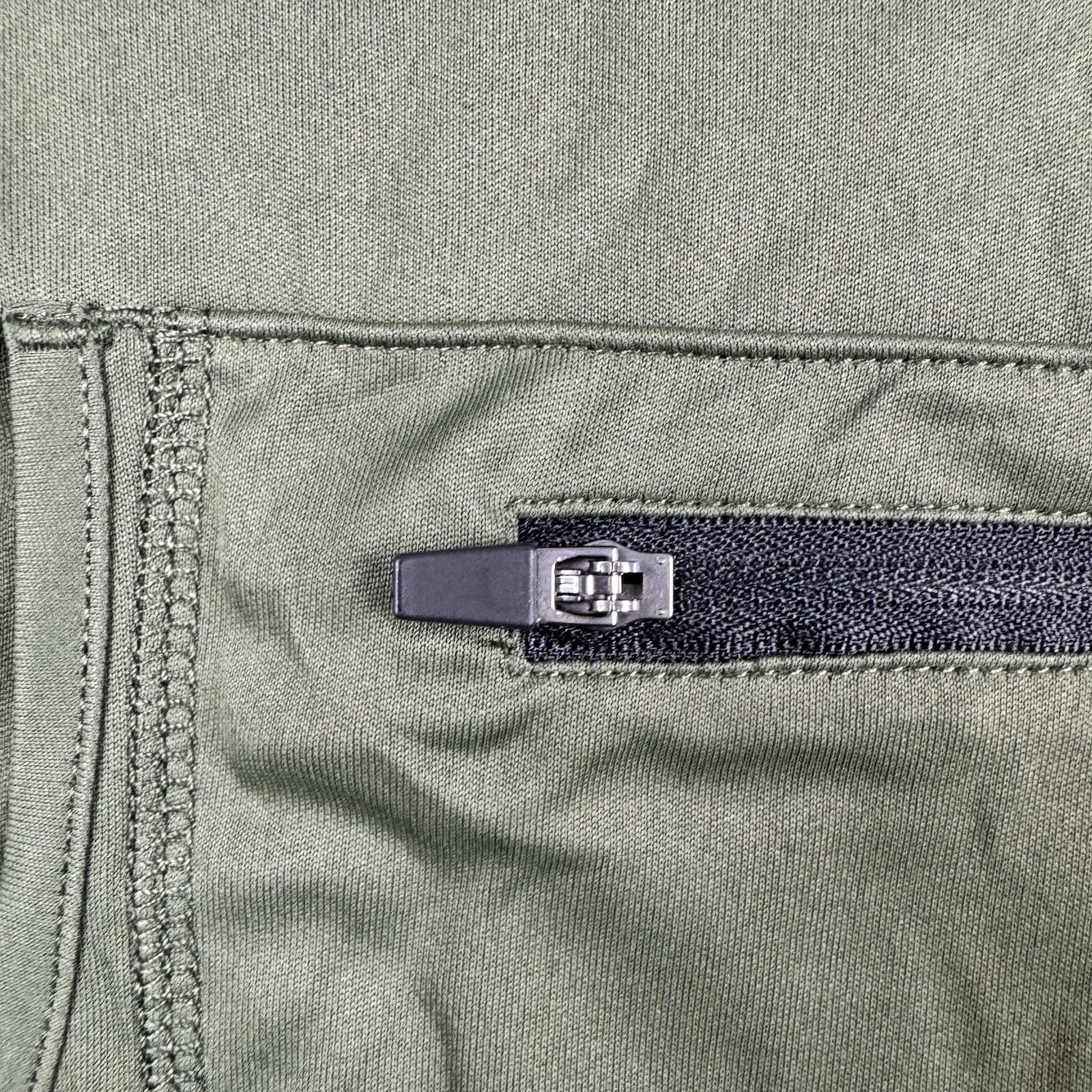 Zero Foxtrot Shirt Mens Medium Stay Zero Skull Long Sleeve Green Kangaroo Pocket gallery
