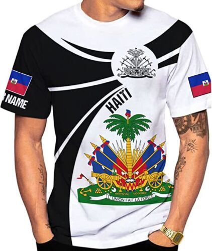 Personalized Haiti Shirt, Haitians Flag Pride Shirt, Haiti Shirts for Men & Wome gallery