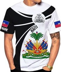 Personalized Haiti Shirt, Haitians Flag Pride Shirt, Haiti Shirts for Men & Wome