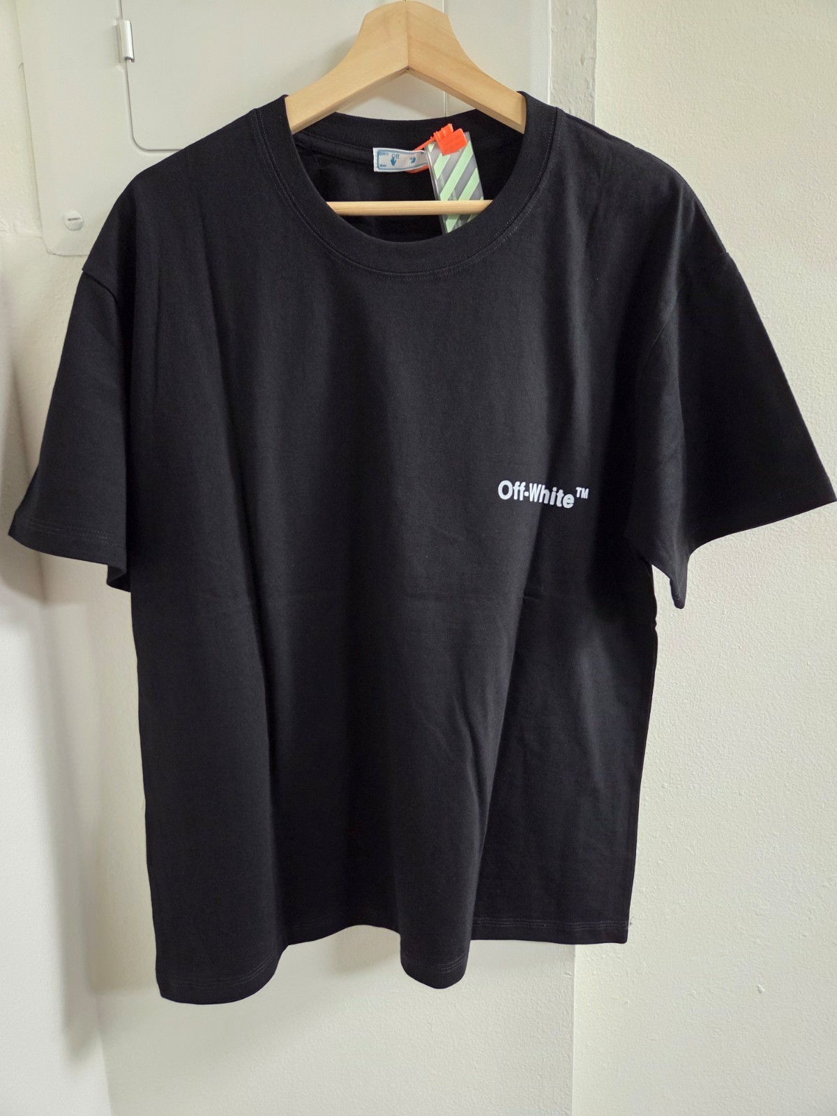 Off Wht Mens Collection Milan Italy Black T-Shirt Regular Fit S/M/L/XL T63 gallery