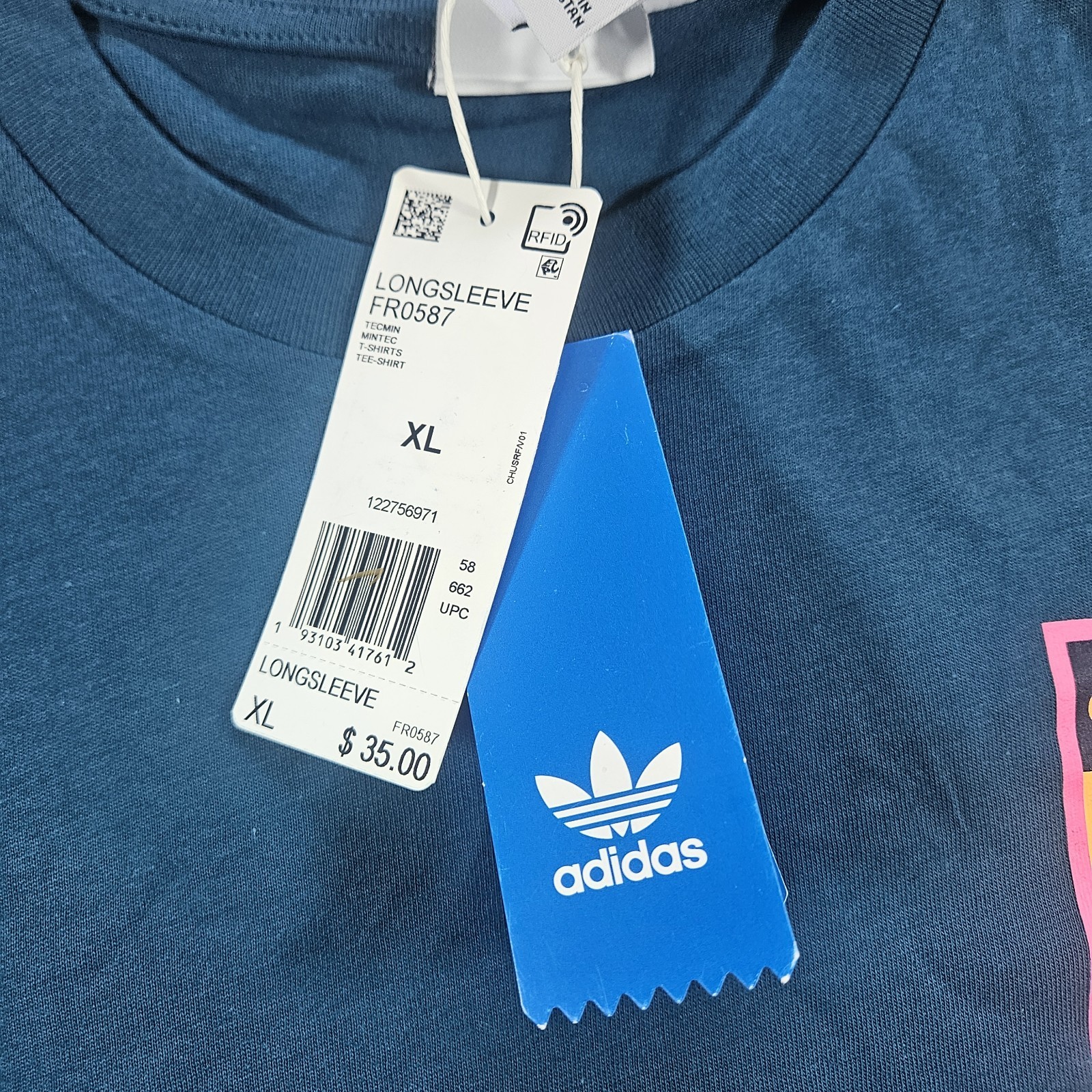 BNWT Adidas Originals Longsleeve Mountains T Shirt, Mens XL gallery