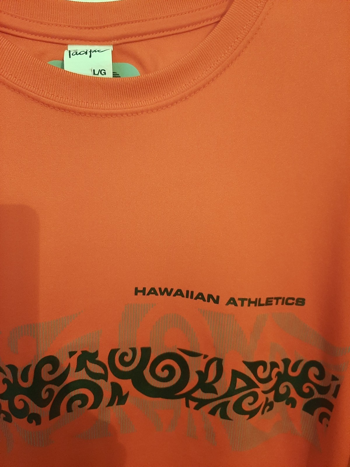 HA Hawaiian Athletics Mens Red Activewear Shirt LRG Performance Sun Protect--NEW gallery