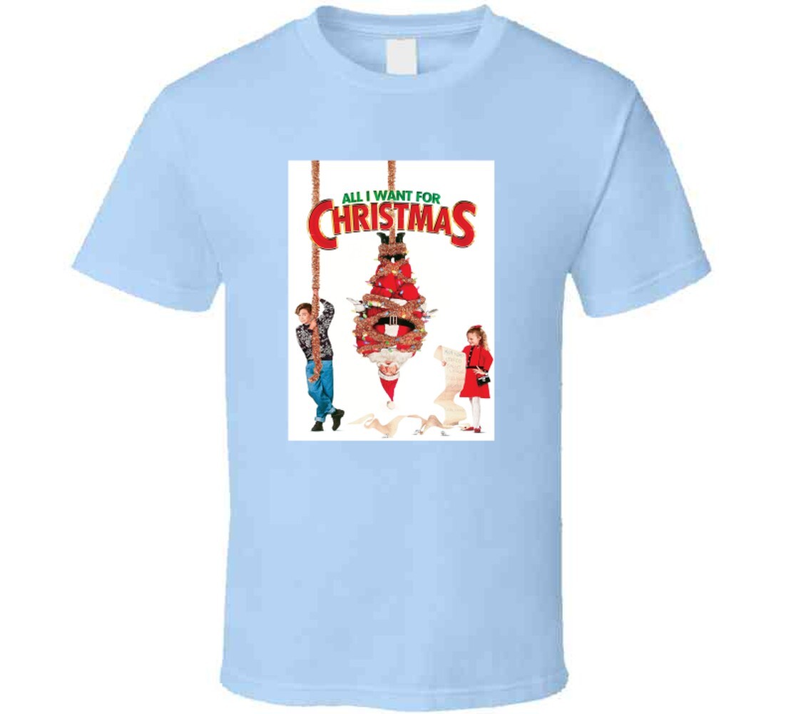 All I Want For Christmas Movie Tee Classic Holiday Comedy T Shirt gallery