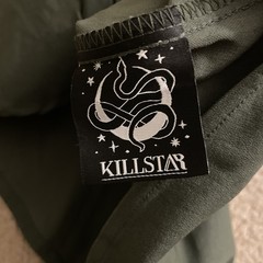 KillStar Dolls Carpe Noctem Kill Secret Mission – Green military top – Size XXL
