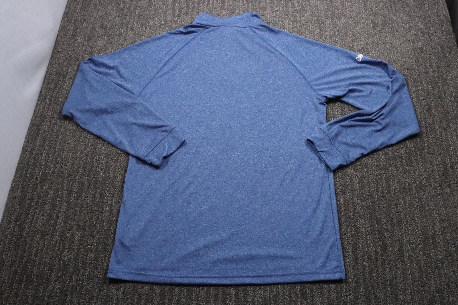 Stitches Texas Rangers MLB Baseball 1/4 Zip Lightweight T-Shirt Sports Men's M gallery