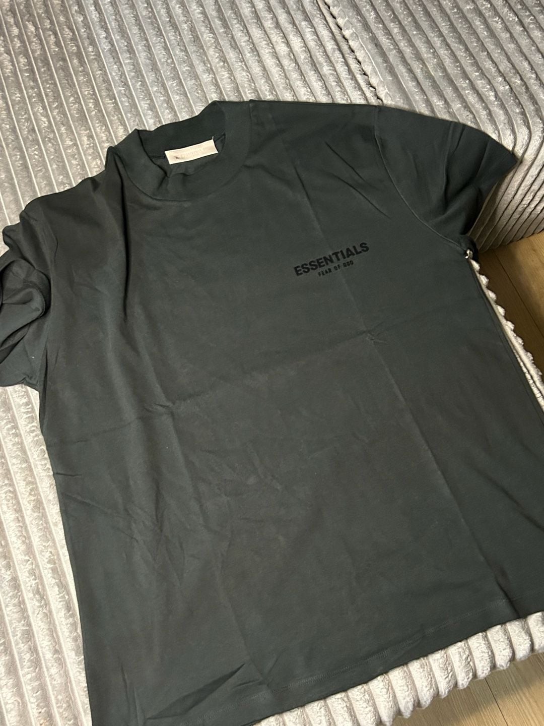 Fear of God Essentials T-Shirt Stretch Limo Black gallery
