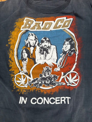 Bad Company band In Concert Tour Black Unisex Cotton T-Shirt S-5Xl