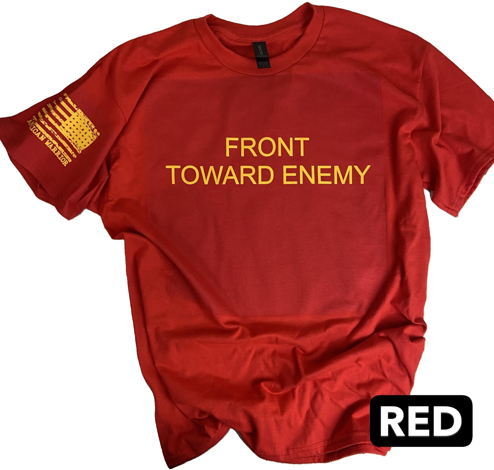 Cool Military Tshirt Veteran FRONT TOWARD ENEMY gallery