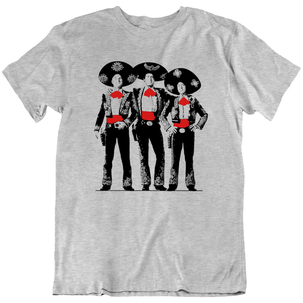 The Three Amigos Mexican village 80's Movie Retro T Shirt Tee Gift New gallery