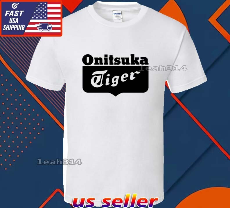 New Shirt Onitsuka Tiger Logo T-Shirt Funny American Usa Unisex Size S-5XL gallery