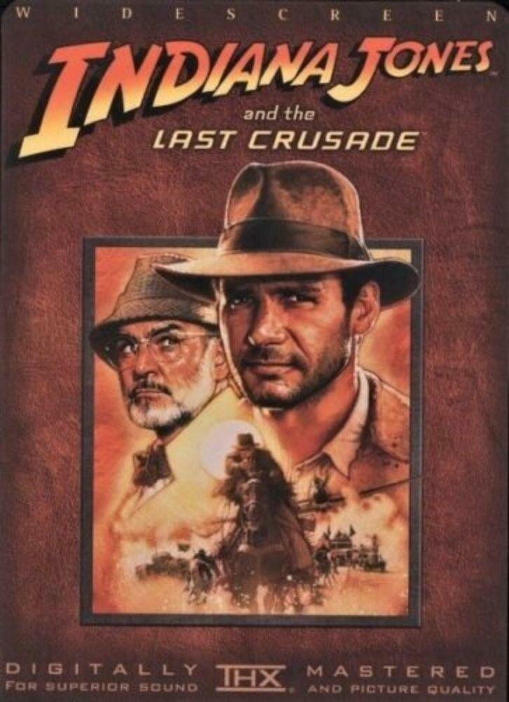 Indiana Jones and The Last Crusade (DVD, 2008, Widescreen) NEW