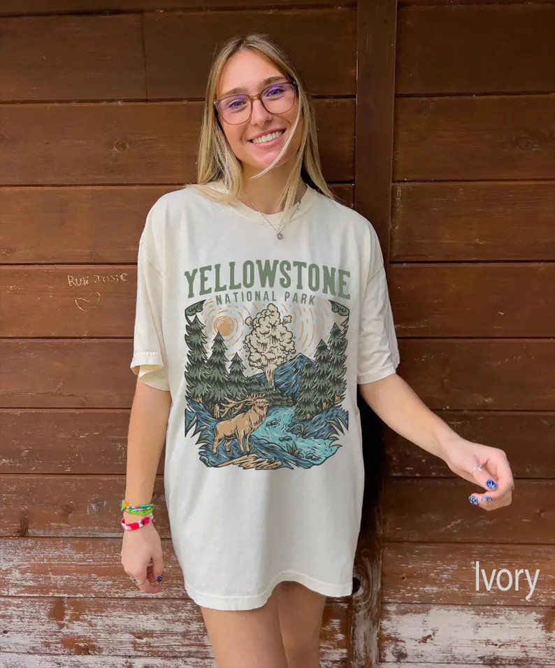National Park Comfort Tee Soft Cotton Shirt Unisex Gift Top gallery