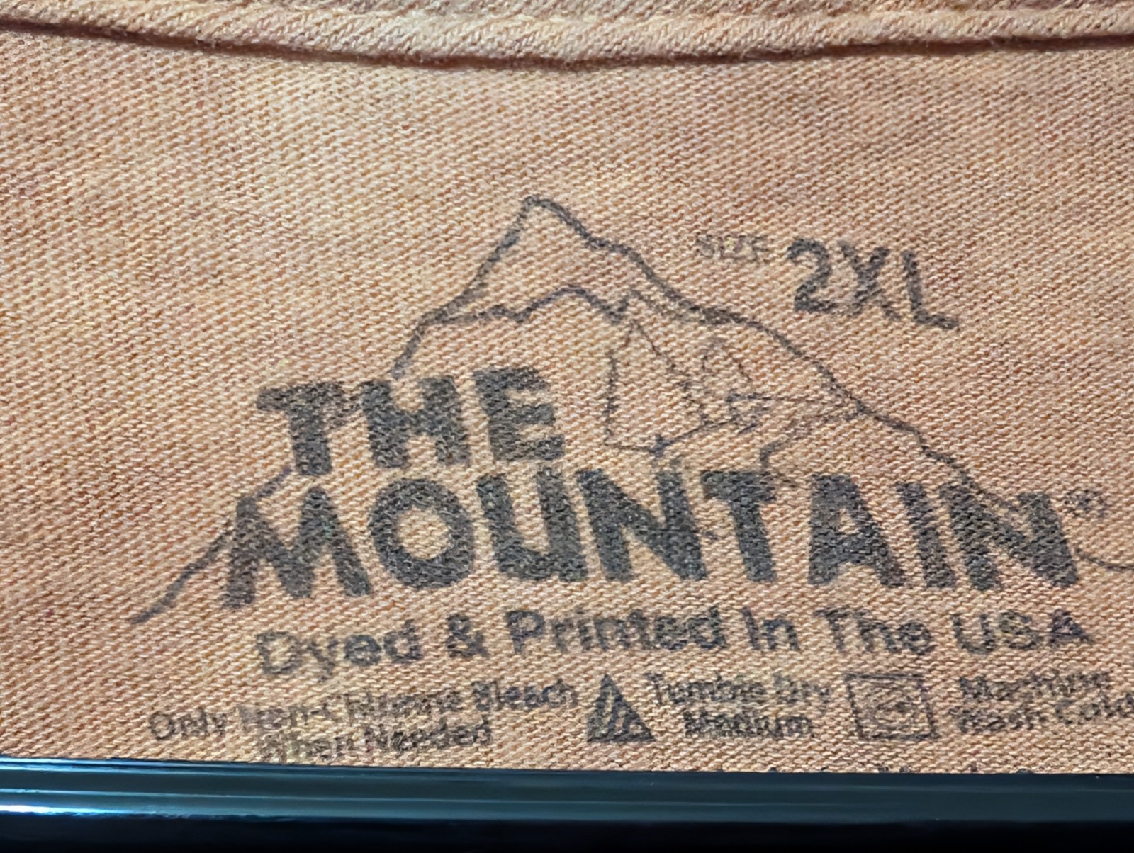 The Mountain Mens T-shirt Brown "Find 10 Cougars" Retired Logo 2XL #6103 gallery